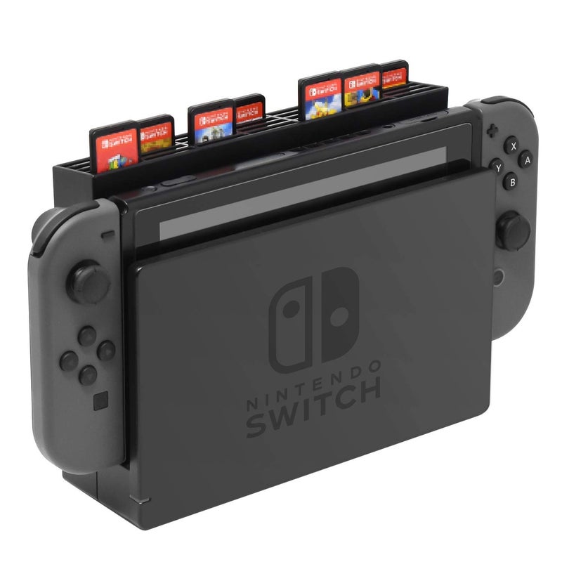 Skywin Nintendo Switch Game Console Organizer, 28 Game Card Holder, Compatible with Switch, Switch Lite and Dock - Image 1